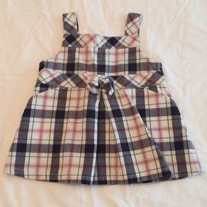 Gymboree Plaid Top Sz 12-18m